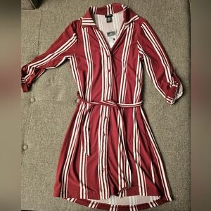striped dress